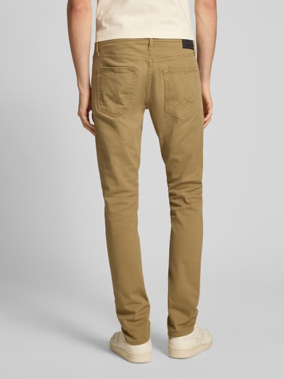 Jack & Jones Slim Fit Jeans mit Eingrifftaschen Modell 'GLENN' Beige 5