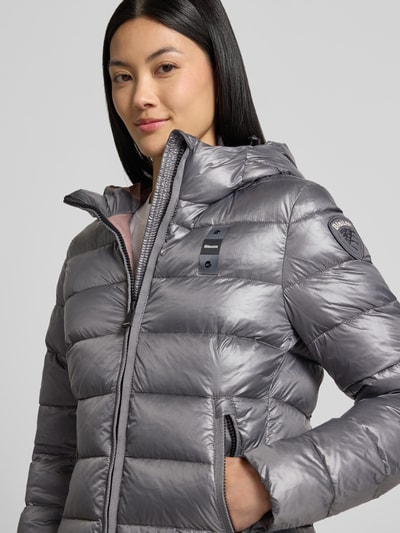 Blauer USA Jacke in Stepp-Optik Modell 'CAROLL' Anthrazit 3