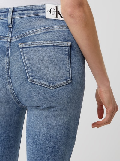 Calvin Klein Jeans Jeansy o długości nad kostkę i kroju super skinny fit z dodatkiem streczu  Dżins 3