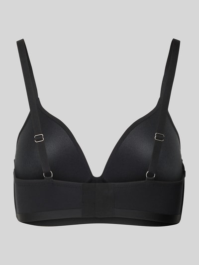 Skiny Triangel-BH mit Label-Detail Modell 'SMARTOUCH' Black 3