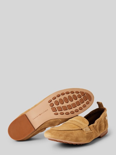 Tommy Hilfiger Moccasins met een treklus Beige - 3