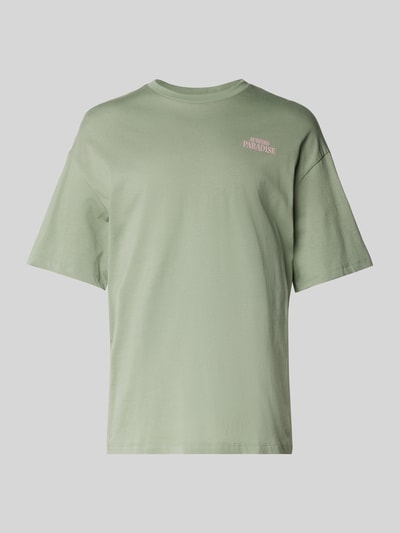 Jack & Jones T-Shirt mit Label-Print Mint 2