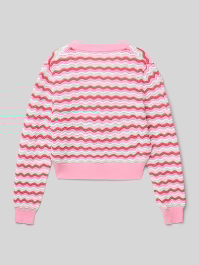 Guess Cardigan met knoopsluiting Roze - 3