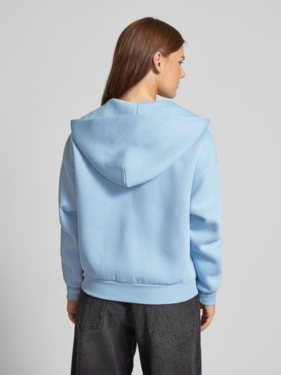 Review Essentials hoodie met ritssluiting 2.0  Rookblauw - 5