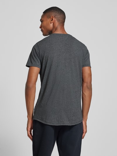 Tommy Jeans T-Shirt mit Logo-Stitching Anthrazit 5