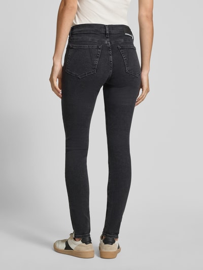 Armedangels Skinny fit jeans van katoenmix, model 'TILLAA' Antraciet - 5