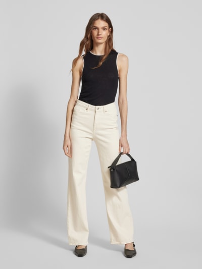 Vero Moda Loose Fit Jeans mit Baumwoll-Anteil Modell 'TESSA' Offwhite 1