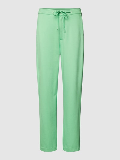 Rich & Royal Stoffen broek met elastische band Groen - 2