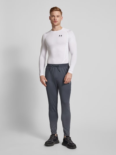 Under Armour Regular Fit Sweatpants mit Reißverschlusstaschen Modell 'Vanish' Anthrazit 1