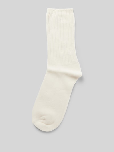 Marc O'Polo Socken aus weicher Bio-Baumwolle mit angenehmem Abschlussbund Offwhite 1