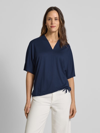 Tom Tailor Relaxed Fit T-Shirt mit Fledermausärmeln Marine 4