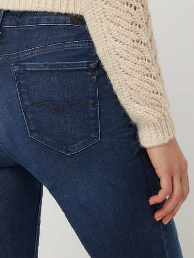 Replay Skinny Fit Jeans mit Stretch-Anteil Modell 'Luzien' HYPERFLEX Dunkelblau 3