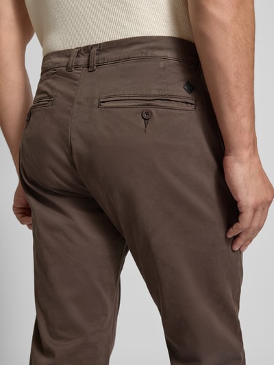 Casual Friday Broek met achterzakken Olijfgroen - 3