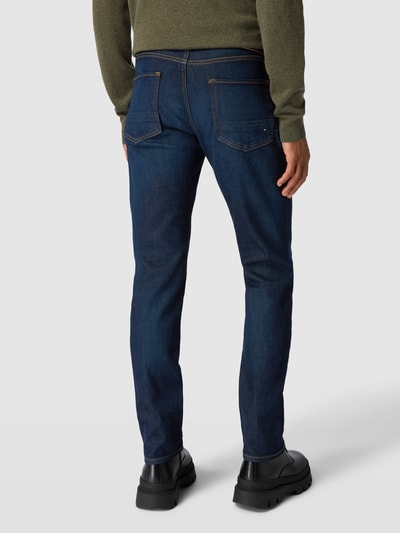 Tommy Hilfiger Jeans mit Label-Patch Modell 'Denton' Dunkelblau 5