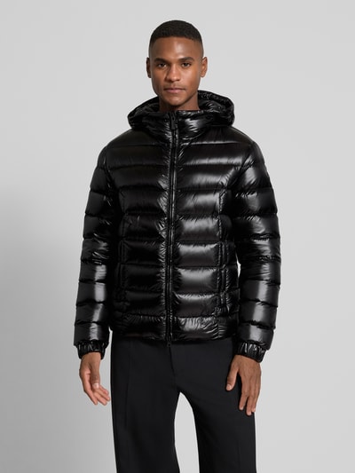 Colmar Originals Daunenjacke mit Kapuze und Zweiwege-Reißverschluss Black 4