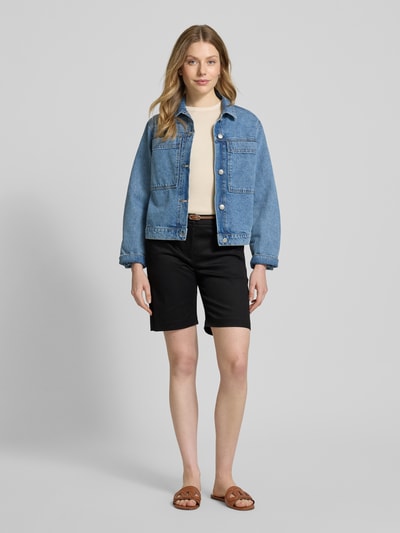 B.Young Regular Fit Bermudas mit Gürtel Modell 'Days' Black 1