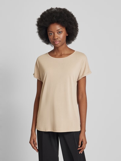 Christian Berg Woman T-shirt met ronde hals Taupe - 4