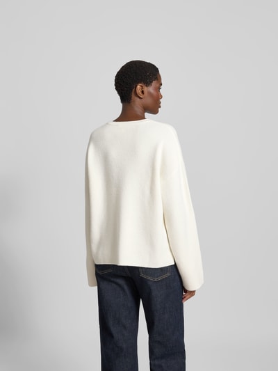 Juvia Relaxed Fit Pullover in Strick-Optik Ecru 5