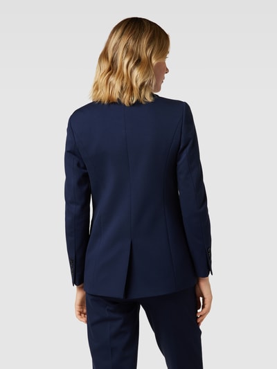 Drykorn Blazer met reverskraag, model 'ATLIN' Marineblauw - 5