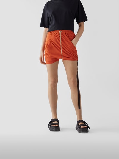 Rick Owens Shorts mit Label-Applikation Orange 4