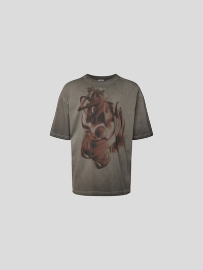 Diesel T-Shirt mit Motiv-Print Black 2