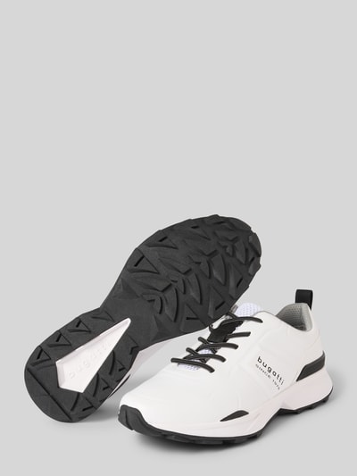 bugatti Sneakersy sznurowane Biały 4