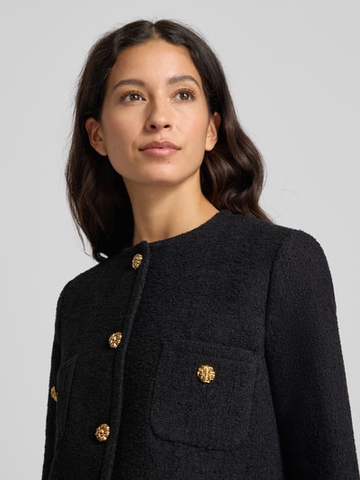 Bash Regular Fit Blazer mit Lanawoll-Anteil Modell 'Meredith' Black 3