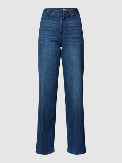 s.Oliver RED LABEL Jeans met riem, model 'SURI' Blauw - 2