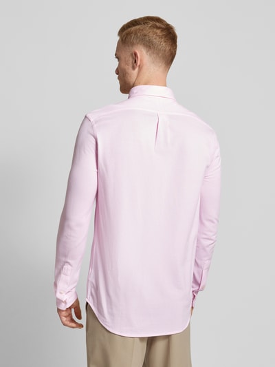 Polo Ralph Lauren Slim fit vrijetijdsoverhemd met logostitching Roze - 5