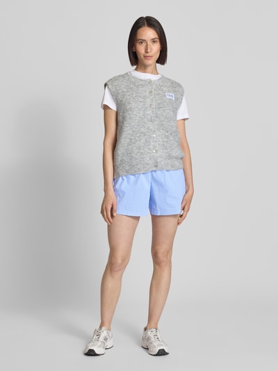 VILLA SOPHIE Shorts mit elastischem Bund Modell 'LUNA' Hellblau 1