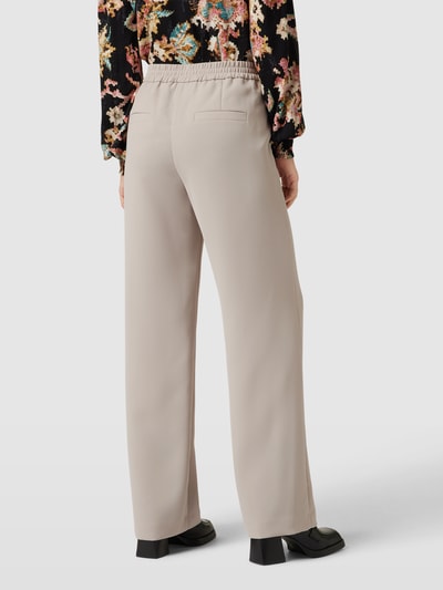 Marc Cain Stoffen broek met persplooien Offwhite - 5