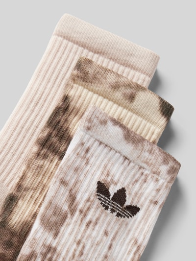adidas Originals Sokken met logo in een set van 3 paar Beige - 2