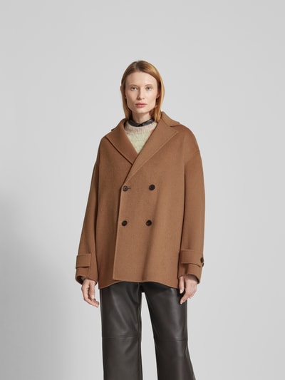 Filippa K Jacke mit Knopfverschluss Beige 4