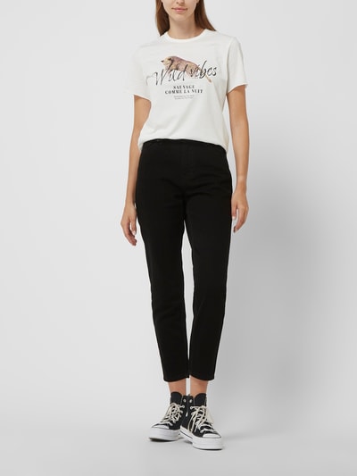 Only T-Shirt mit Print Modell 'Lucy' Offwhite 1