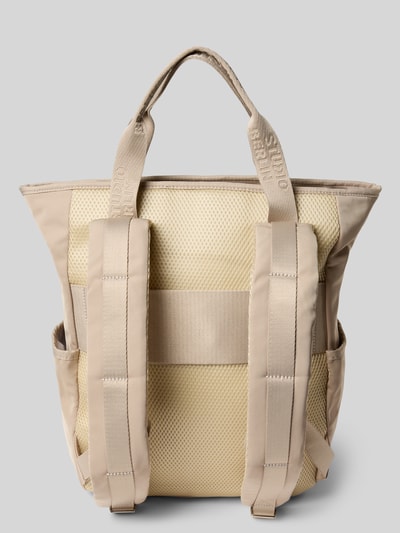STUDIO BERLIN Rucksack mit Logo-Patch Modell 'Kreuzberg' Sand 4