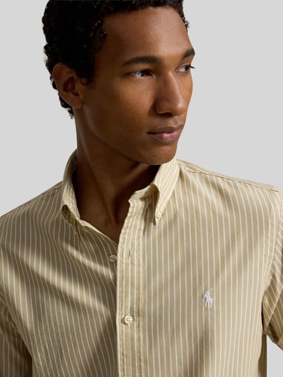 Polo Ralph Lauren Koszula casualowa o kroju regular fit z czystej bawełny Beżowy 3