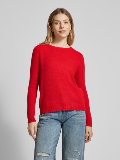 Rich & Royal Gebreide pullover met ronde hals Rood - 4