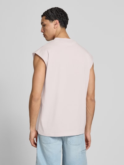 HUGO Blue Relaxed Fit Tank Top aus reiner Baumwolle Modell 'NAVERTZ' Flieder 5