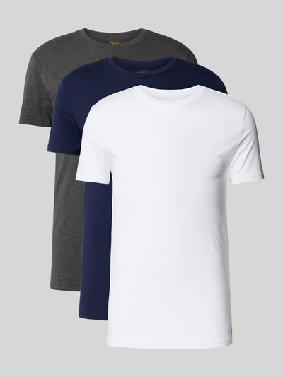 Polo Ralph Lauren Underwear Regular fit t-shirt-set van pure katoen in set van 3 Middengrijs - 1