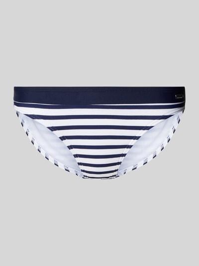 VENICE BEACH Bikinibroekje met labelapplicatie, model 'Summer' Donkerblauw - 1