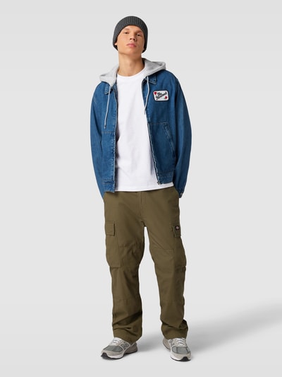 The Hundreds Jeansjacke mit Kapuze Jeansblau 1