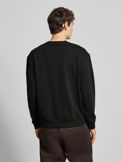 Calvin Klein Jeans Sweatshirt met labeldetail en ronde hals Zwart - 5