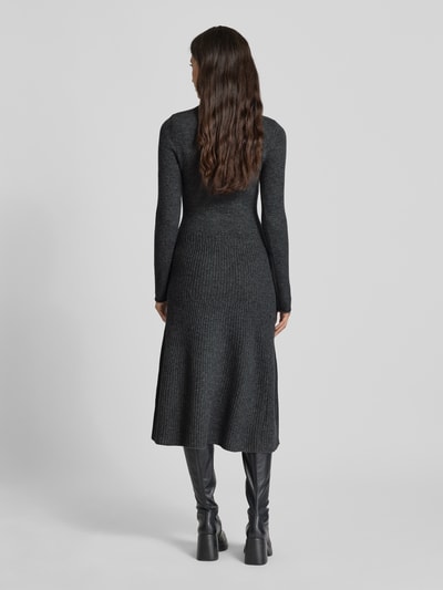 Tommy Hilfiger Regular Fit Freizeitkleid aus reiner Wolle Hellgrau 5