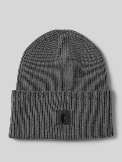 Cotopaxi Czapka beanie z detalem z logo Antracytowy 1