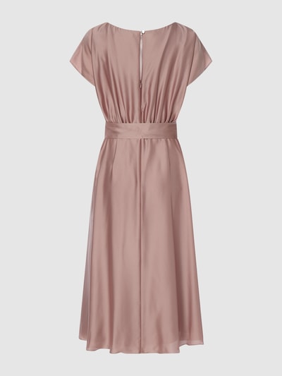 Swing Cocktailkleid aus Satin  Rose 4