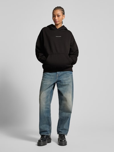 Pegador Oversized Hoodie mit Kapuze Black 1