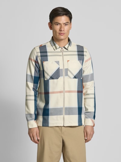 Barbour Regular Fit Hemdjacke aus reiner Baumwolle Sand 4