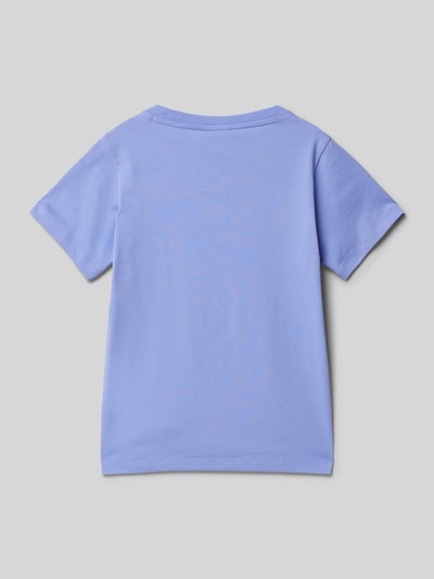 CHAMPION T-Shirt mit Label-Print Lavender 3