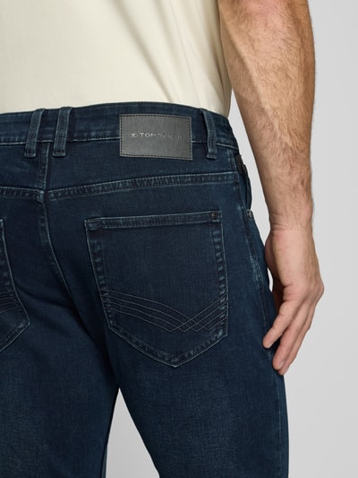 Tom Tailor Regular Slim Fit Jeans mit Stretch-Anteil Modell 'Josh' Dunkelblau 3