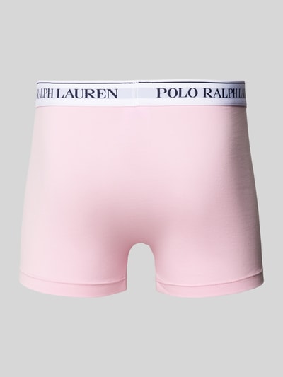 Polo Ralph Lauren Underwear Boxershort met band met label in een set van 3 stuks Roze - 3